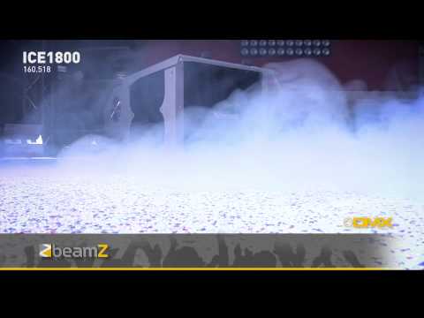 beamZ ICE1800 IJs-Rookmachine 1800W met DMX en 3.1L Tank – Laaghangende Rook