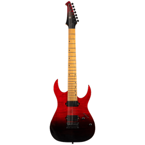 Spira Guitars S-457 TRD Transparent Red elektrische gitaar