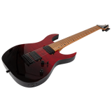 Spira Guitars S-457 TRD Transparent Red elektrische gitaar