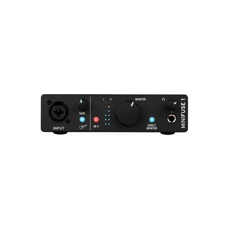 Arturia MiniFuse 1 Black 1-in/2-uit USB-C Audio Interface