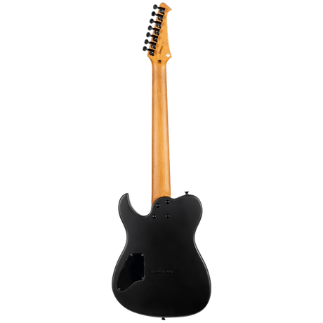 Spira Guitars T-407 MBK Satin Black elektrische gitaar
