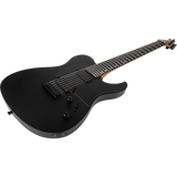 Spira Guitars T-407 MBK Satin Black elektrische gitaar