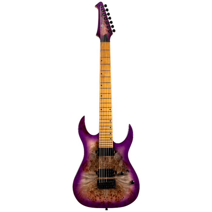 Spira Guitars S-457 TPP Transparent purple elektrische gitaar
