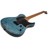 Spira Guitars T-450 TDB Transparent Blue elektrische gitaar