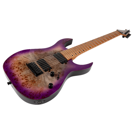 Spira Guitars S-457 TPP Transparent purple elektrische gitaar