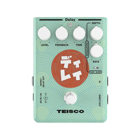 Teisco Delay Analoge delay met modulatie, tot 600ms en direct out