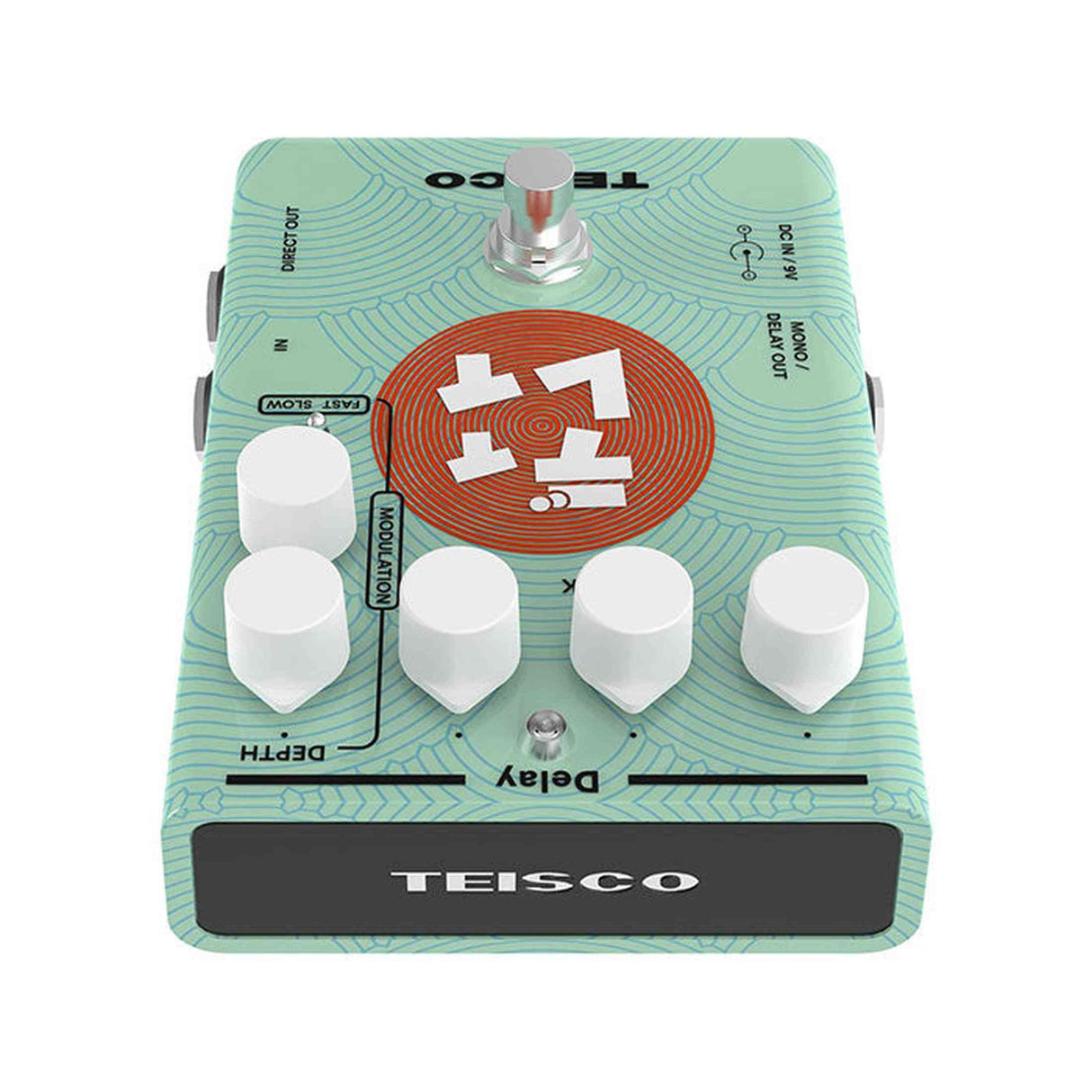 Teisco Delay Analoge delay met modulatie, tot 600ms en direct out