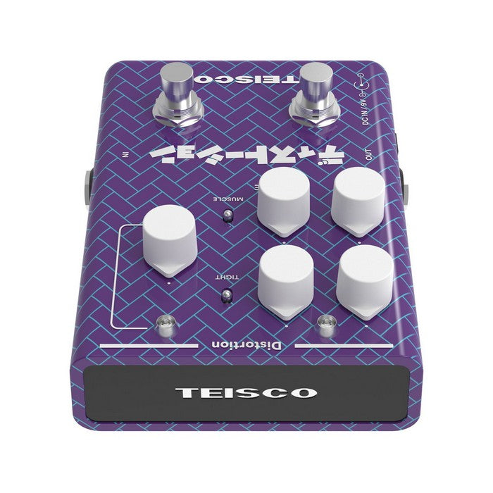 Teisco Distortion Tweekanaals distortion met Britse klank, boost en extra gainstage