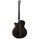 Tanglewood Winterleaf 4 CE BS Super Folk Cutaway Elektro-Akoestische Gitaar Solid Spruce Black Gloss