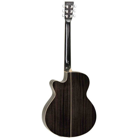 Tanglewood Winterleaf 4 CE BS Super Folk Cutaway Elektro-Akoestische Gitaar Solid Spruce Black Gloss