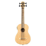 Kala Bamboo U•BASS® bas ukulele – Massief Bamboe, Elektrisch-Akoestisch met EQ en Gigbag